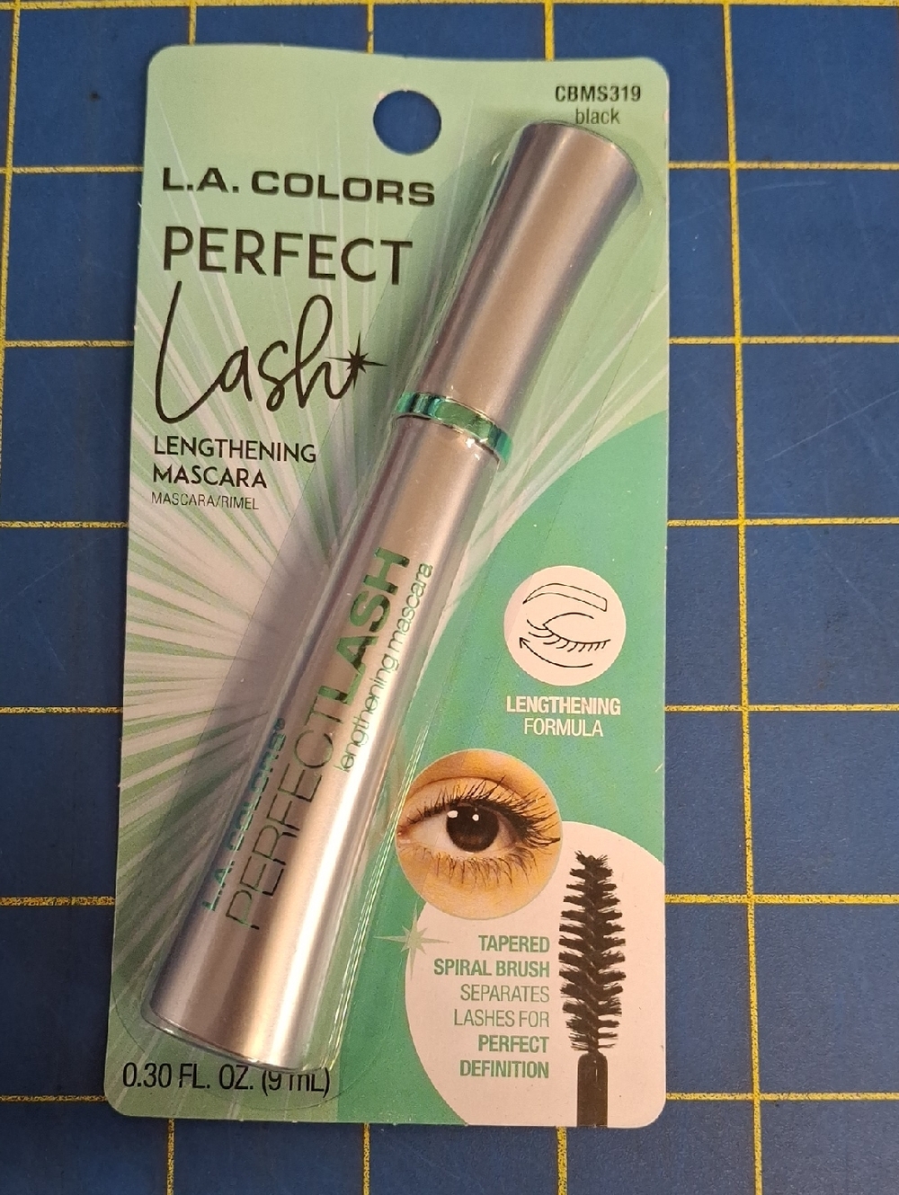 L.A. COLORS Perfect Lash Lengthening Mascara CBMS319 Black New Sealed Package